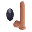 Vibrator Realist 10 Moduri Impingere, 7 Moduri Vibratii, Silicon Lichid