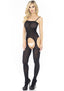 Body Sexy Suspender Bodystocking Black