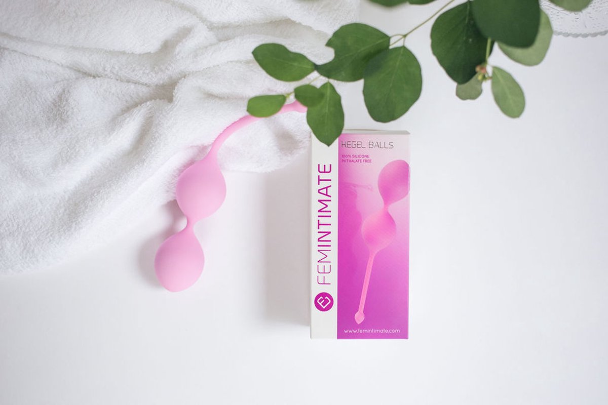 Bile Vaginale Kegel Silicon Roz Imagine secundară a produsului