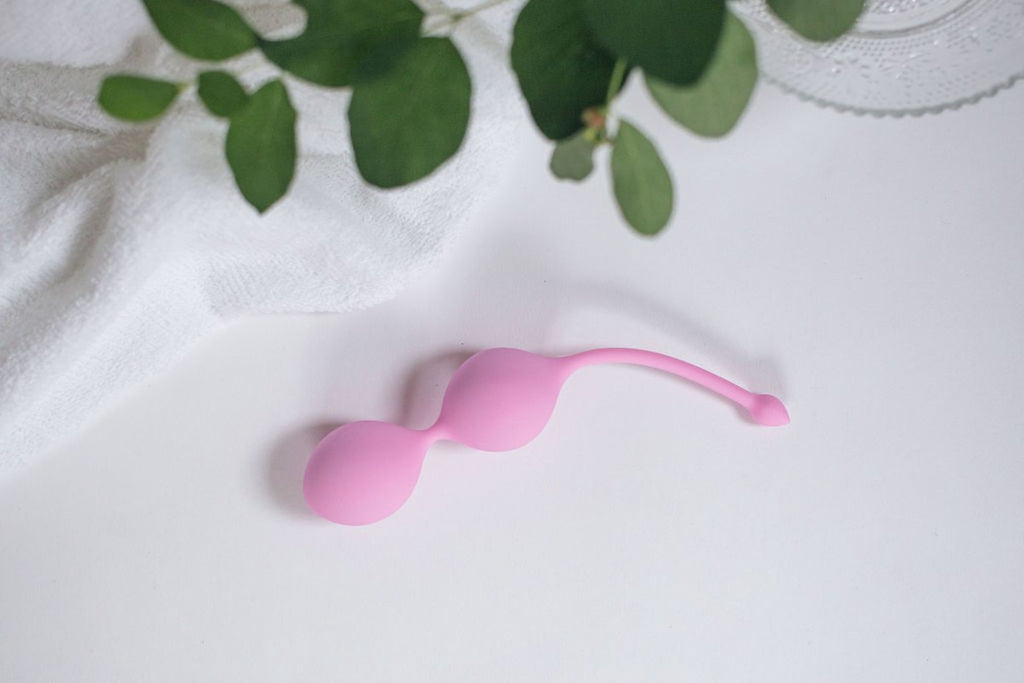 Bile Vaginale Kegel Silicon Roz