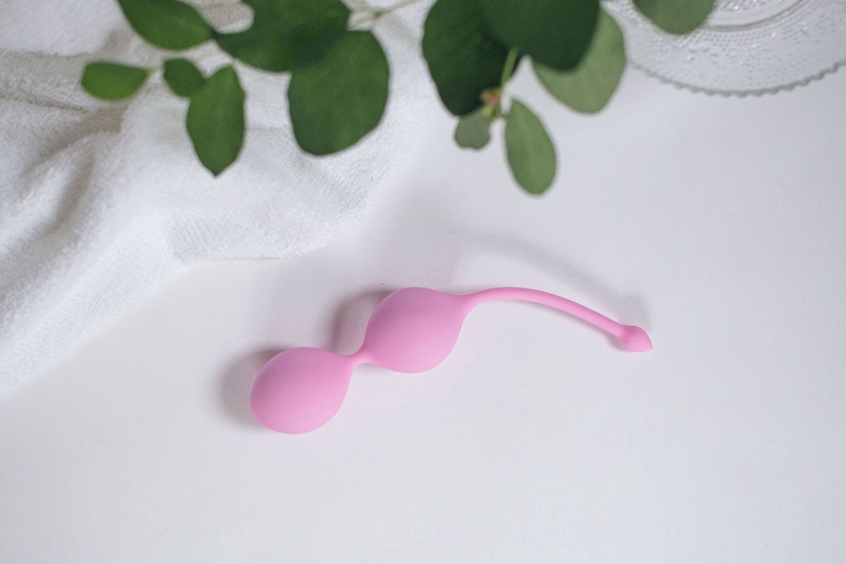 Bile Vaginale Kegel Silicon Roz