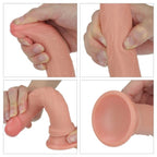 Dildo Realistic Dual-Layered 18 cm