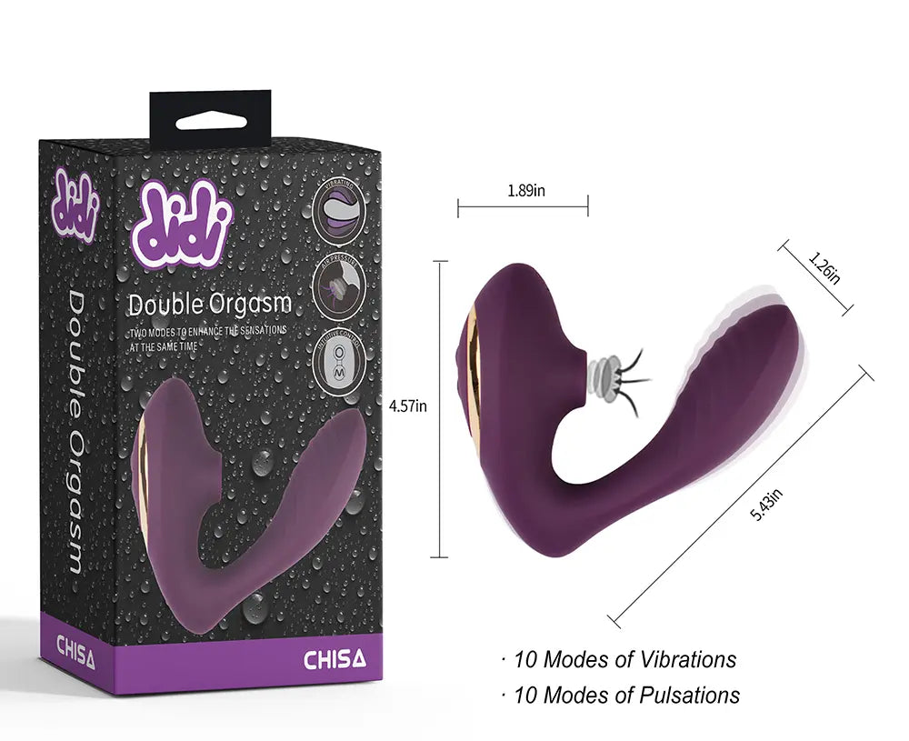DIDI - Double Orgasm Air Pressure Vibrator