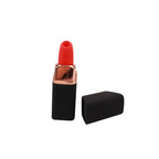 Stimulator Lipstick, 4 Moduri Suctiune, Silicon, USB, Rosu, 13 cm