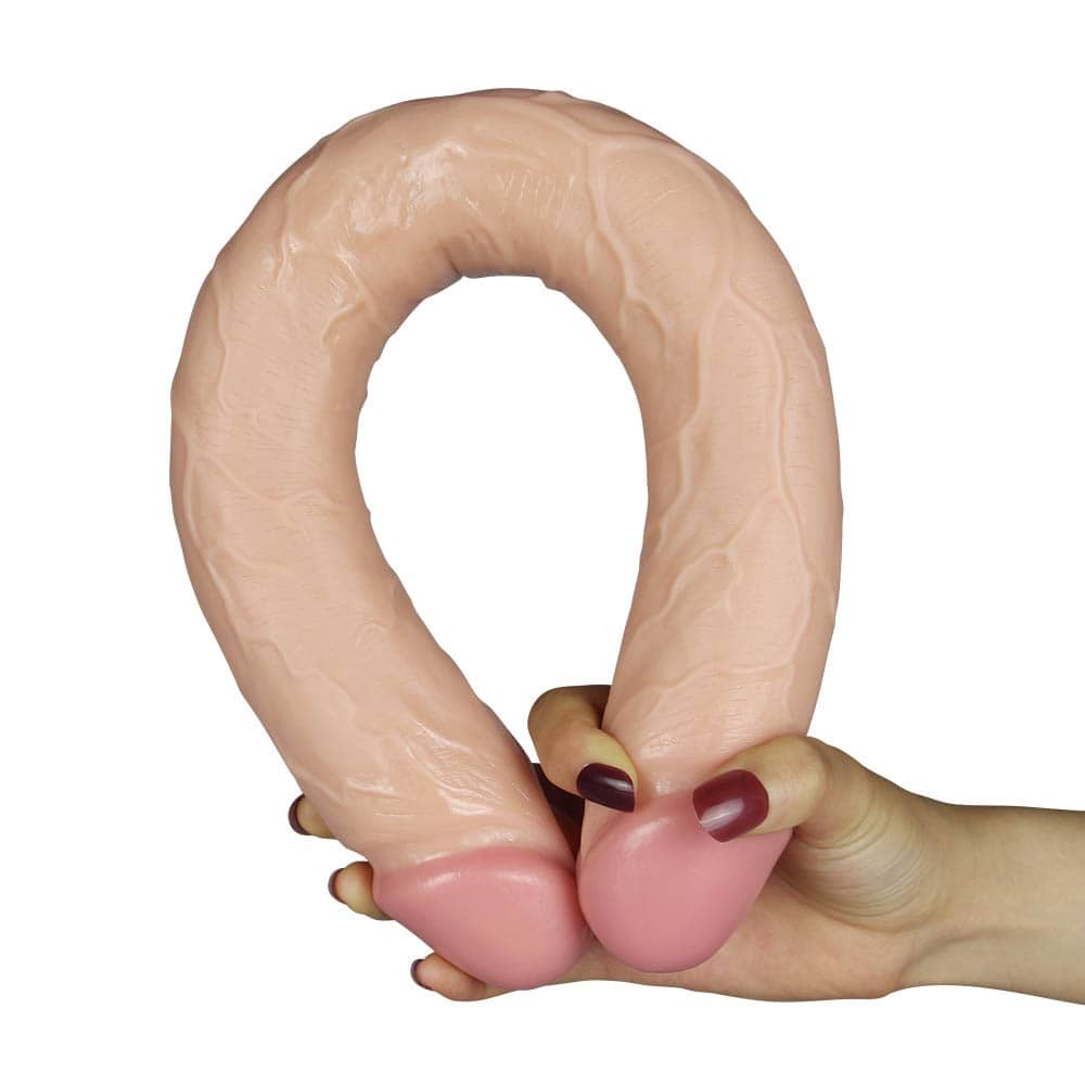 Realistic Slim Ultra Double Dildo Imagine secundară a produsului