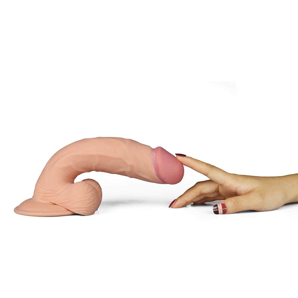 Dildo The Ultra Soft Dude Vibrating Flesh Imagine secundară a produsului