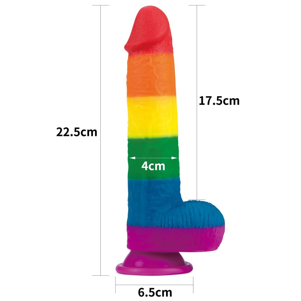9'' Prider Dildo Imagine secundară a produsului