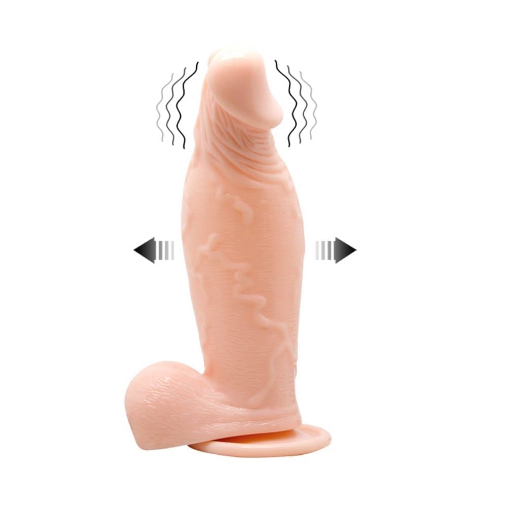 Inflatable Dildo 7,5" Flesh Imagine secundară a produsului
