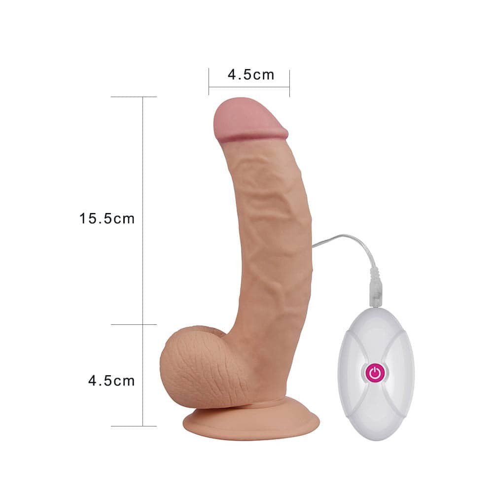 8.5" The Ultra Soft Dude - Vibrating Imagine secundară a produsului