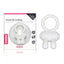 Inel Power Clit Cockring Silicon Alb