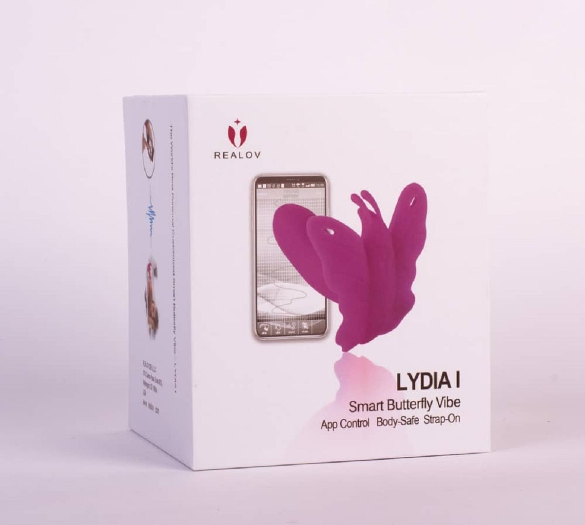 Realov - Lydia I Smart Butterfly Vibe Purple Imagine secundară a produsului