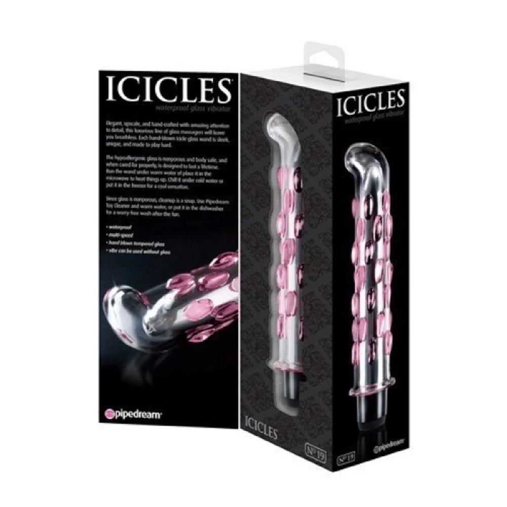 Icicles WaterProof Glass Vibrator