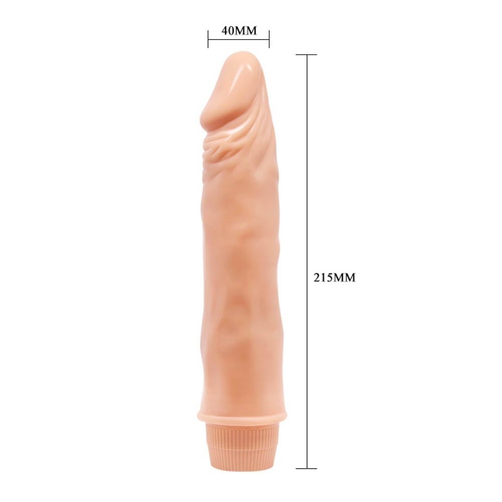 Barbara Dwarf Realistic Multi-Speed Vibrator 8.3" Imagine secundară a produsului