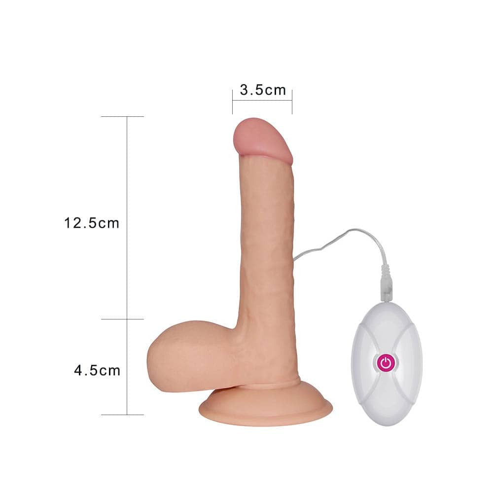 7.5" The Ultra Soft Dude - Vibrating Imagine secundară a produsului