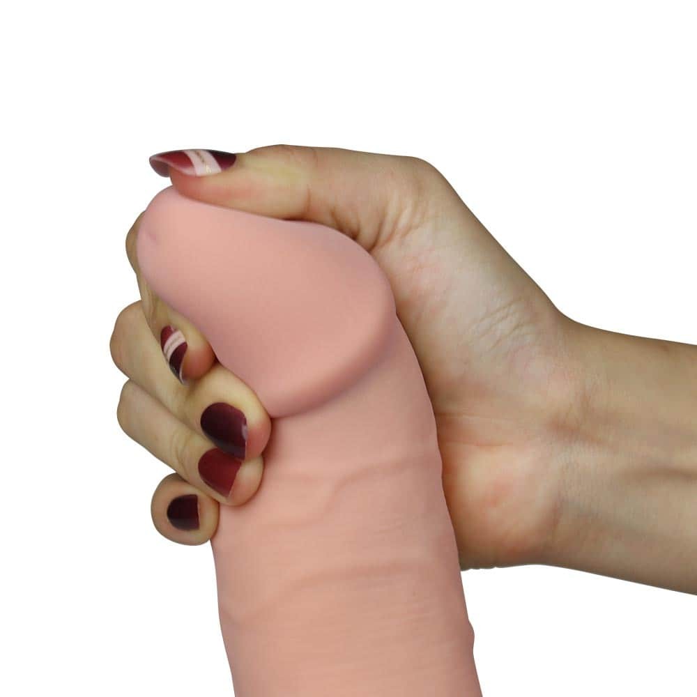 Dildo The Ultra Soft Dude Vibrating Flesh