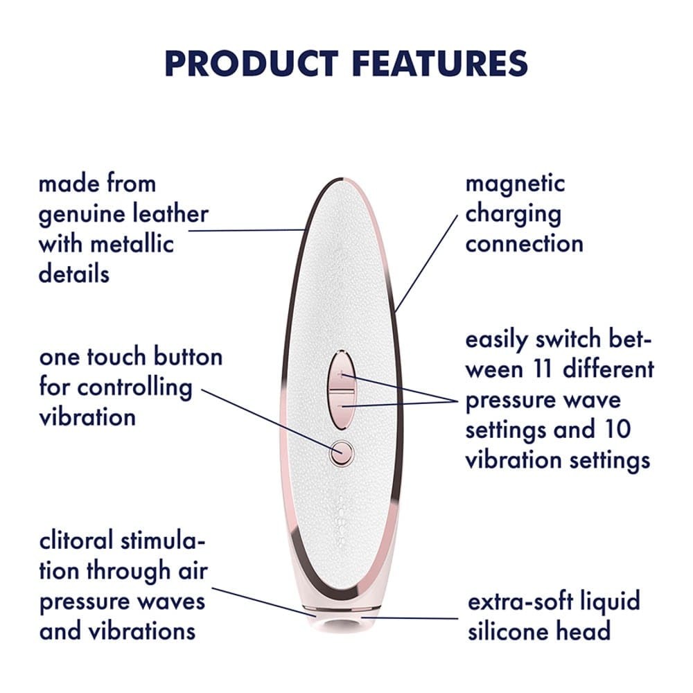 Vibrator Clitoridian Satisfyer Luxury Prêt-à-porter
