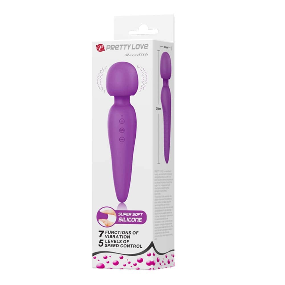 Vibrator Pretty Love Meredith Purple Imagine principală a produsului