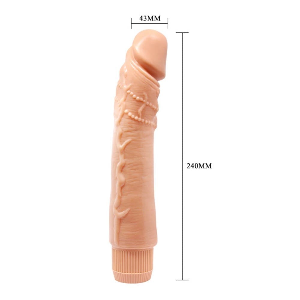 Barbara Dybbuk Realistic Multi-Speed Vibrator 9,5 " Imagine secundară a produsului