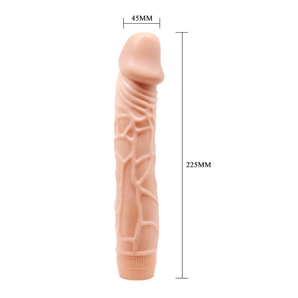 Barbara Bob Realistic Multi-Speed Vibrator 8,8" Imagine secundară a produsului