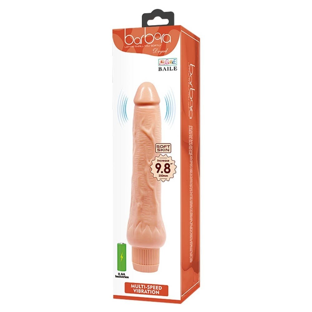 Barbara Dryad Realistic Multi-Speed Vibrator 9,8" Imagine principală a produsului