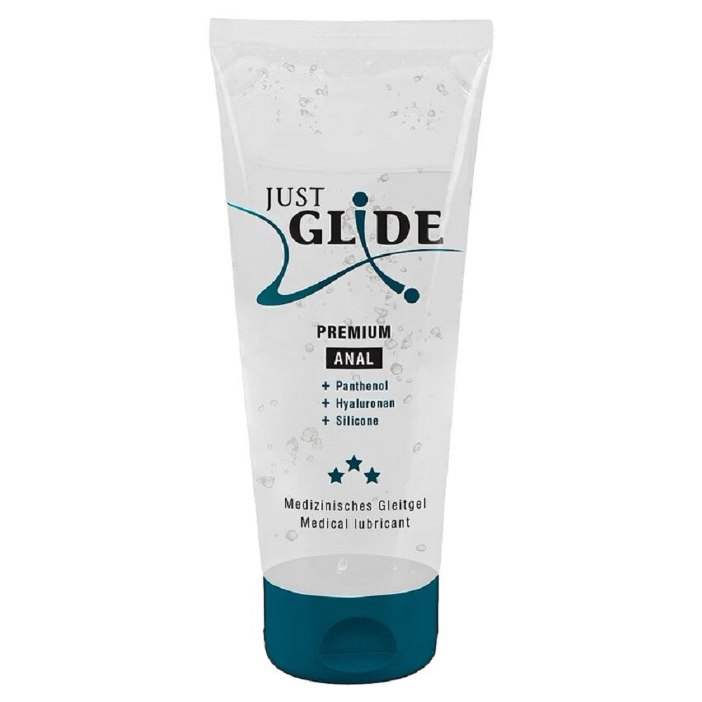 Lubrifiant Just Glide Premium Anal Hybrid 200 ml