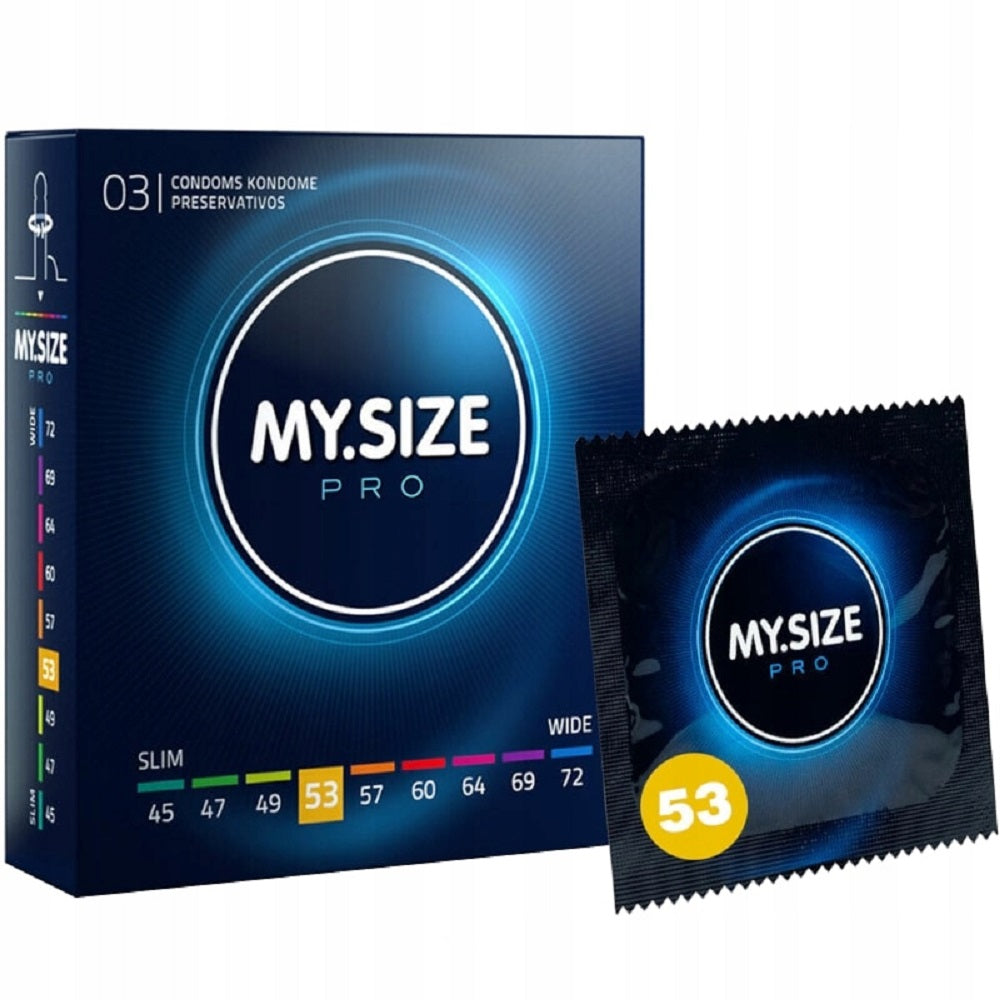 MY SIZE PRO Condoms 53 mm (3 pieces)