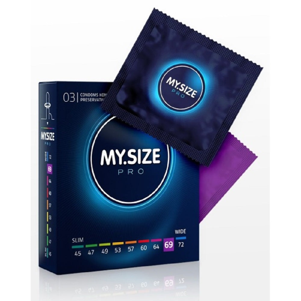 MY SIZE PRO Condoms 69 mm (3 pieces) Imagine principală a produsului