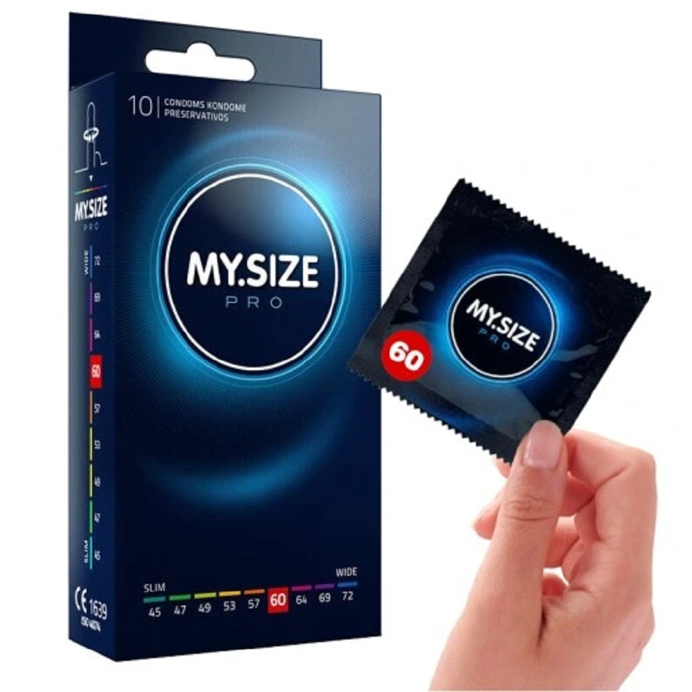 10 Prezervative Latex My Size Pro 60 mm Imagine principală a produsului