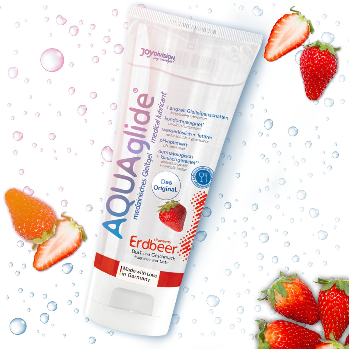 AQUAglide Erdbeer (strawberry), 100 ml Imagine principală a produsului