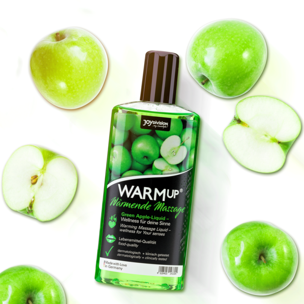 Ulei Masaj WARMup Green Apple 150 ml Imagine principală a produsului