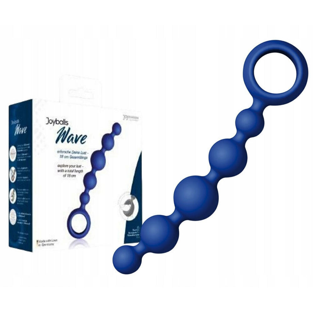 Joyballs Anal Wave Short Blue Imagine principală a produsului