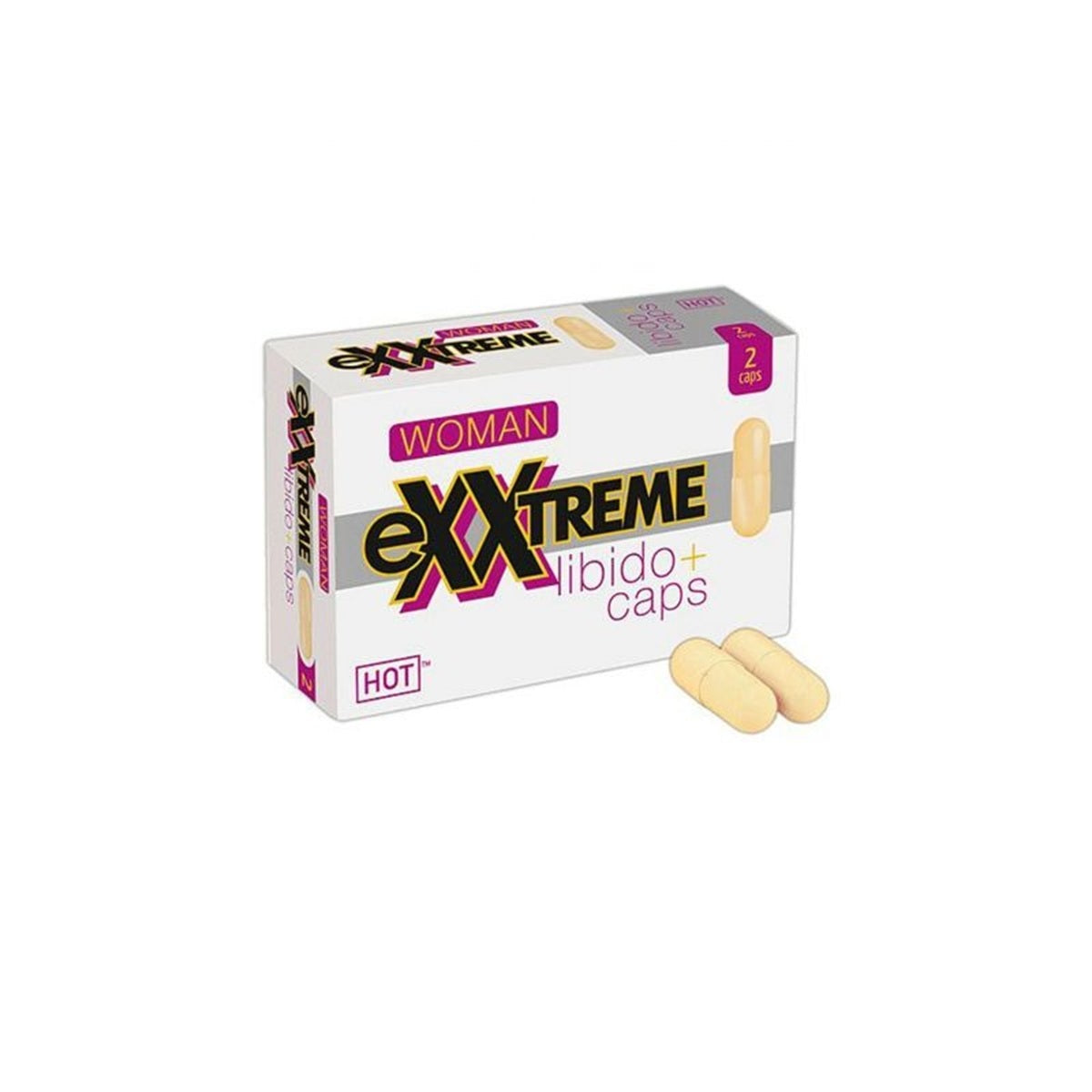 HOT eXXtreme libido caps woman 1x2 pcs 2 pcs Imagine principală a produsului