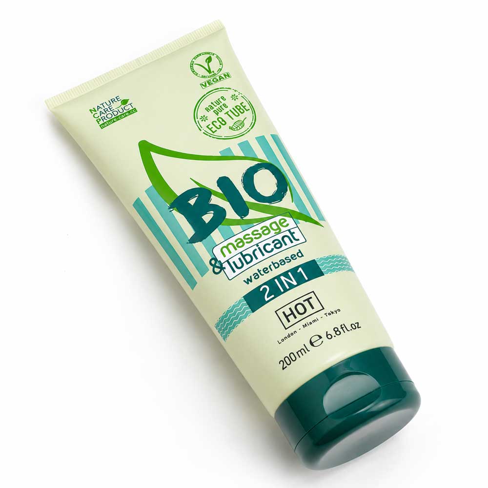 Hot Bio Massage&Lubricant Waterbased 2in1 Imagine principală a produsului