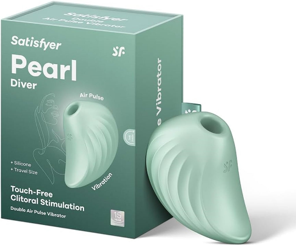 Stimulator Clitoris Pearl Diver Air Pulse+Vibration