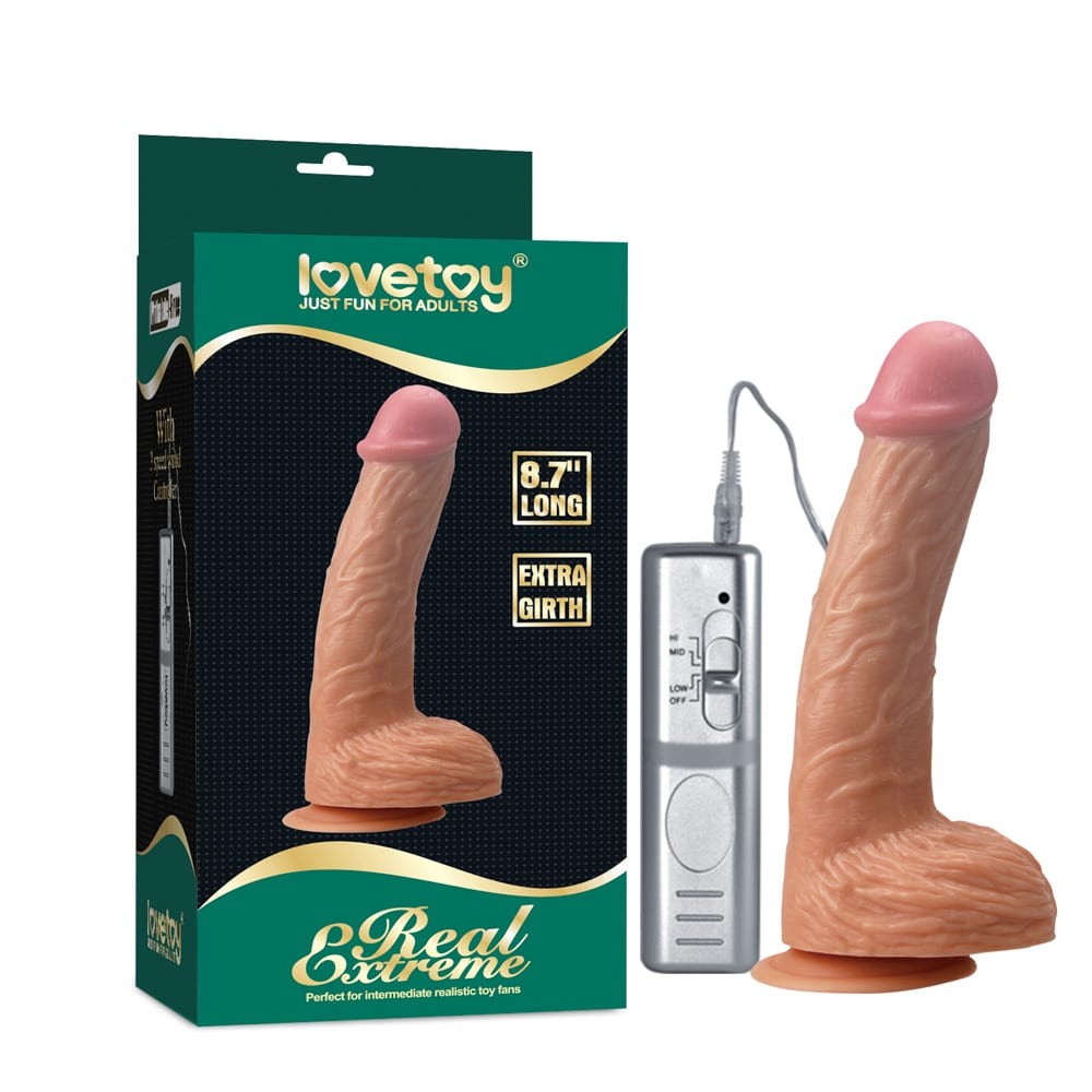 8.7" Real Extreme Extra Girth Vibrating Imagine principală a produsului