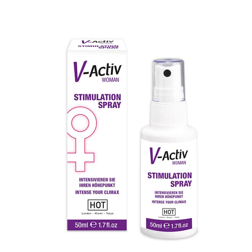 HOT V-Activ stimulation spray for woman 50 ml Imagine principală a produsului