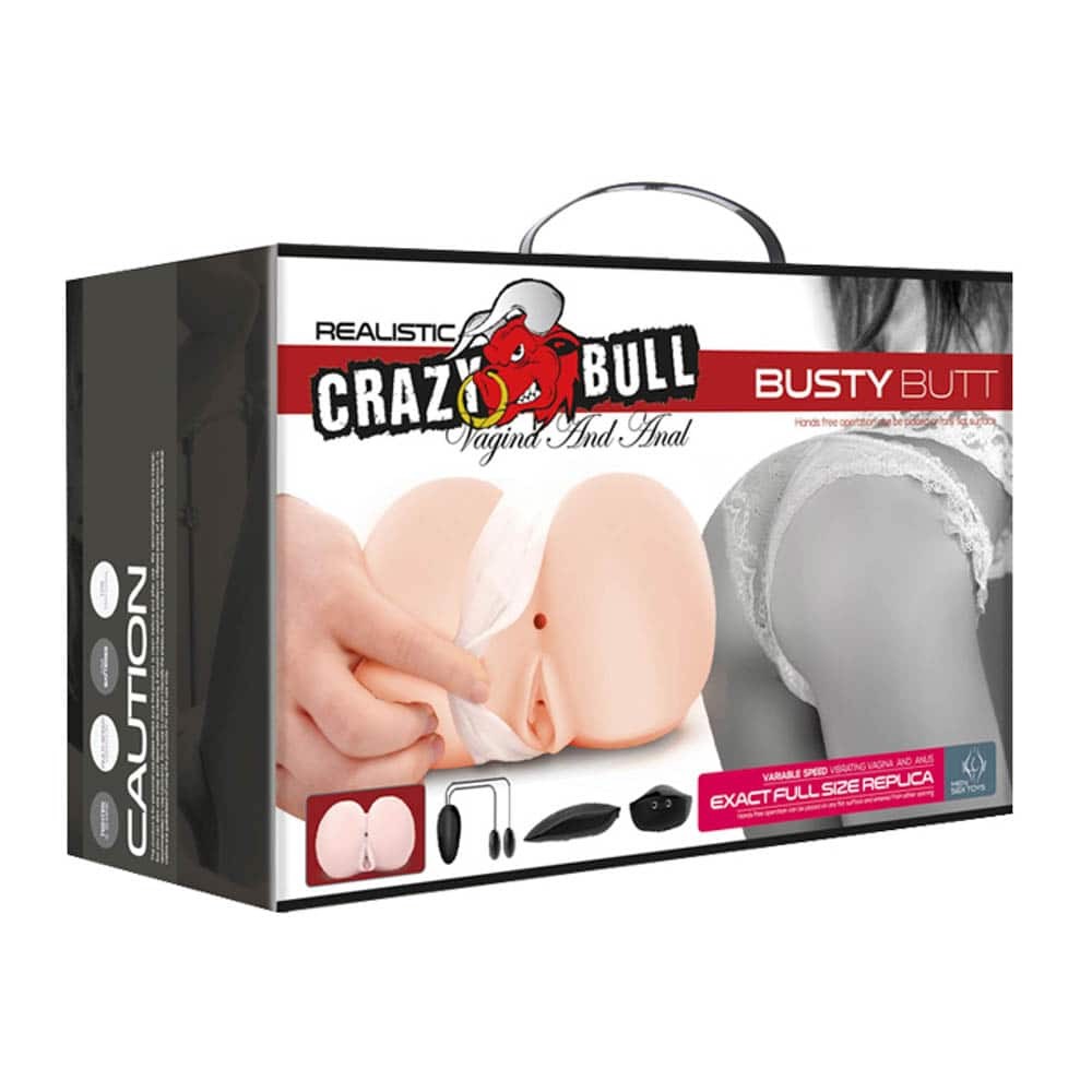 Crazy Bull Realistic Vagina and Anal Busty Butt Imagine principală a produsului