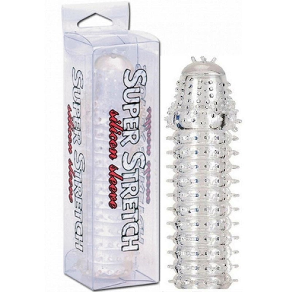 Super Stretch Transparent Silicone Sleeve