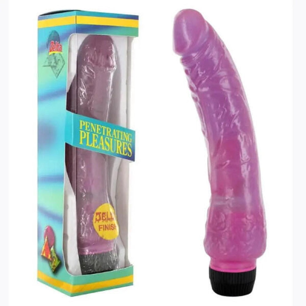 Jelly Vibrator Lavender 1 Imagine principală a produsului