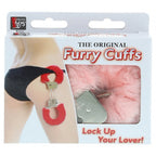 Metal Handcuff With Plush Pink