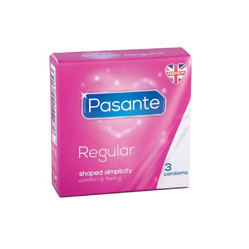 Set 3 Prezervative Pasante Regular Imagine principală a produsului