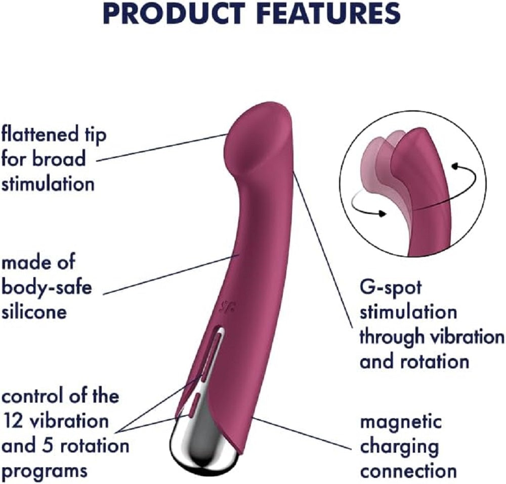 Vibrator Spinning G-Spot 1