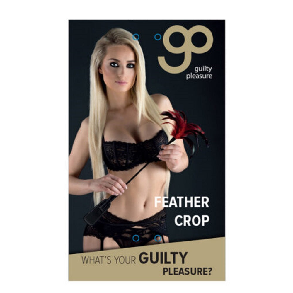 GP Feather Crop Black Red Imagine principală a produsului