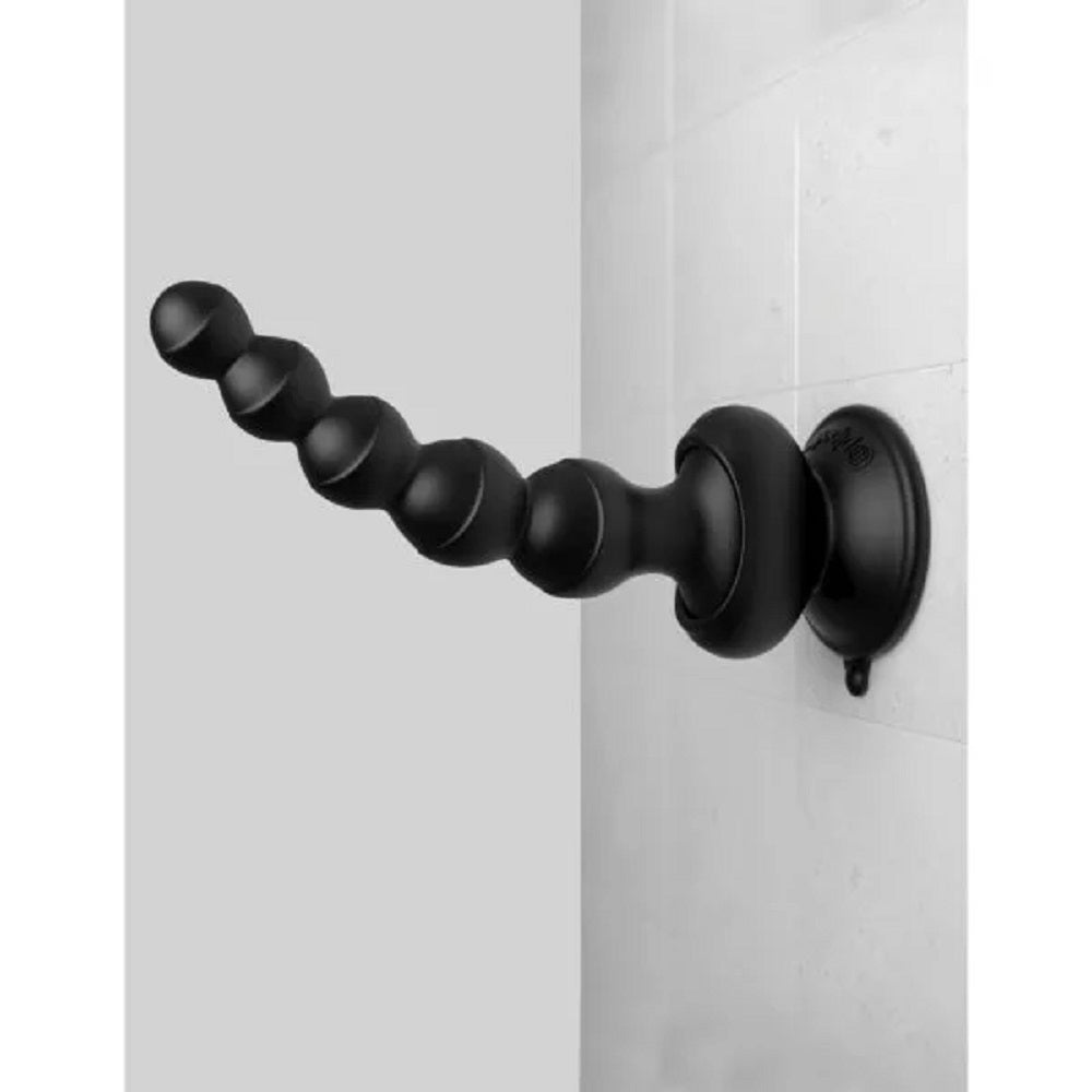 3Some Wall Banger Anal Beads Black, Pipedream