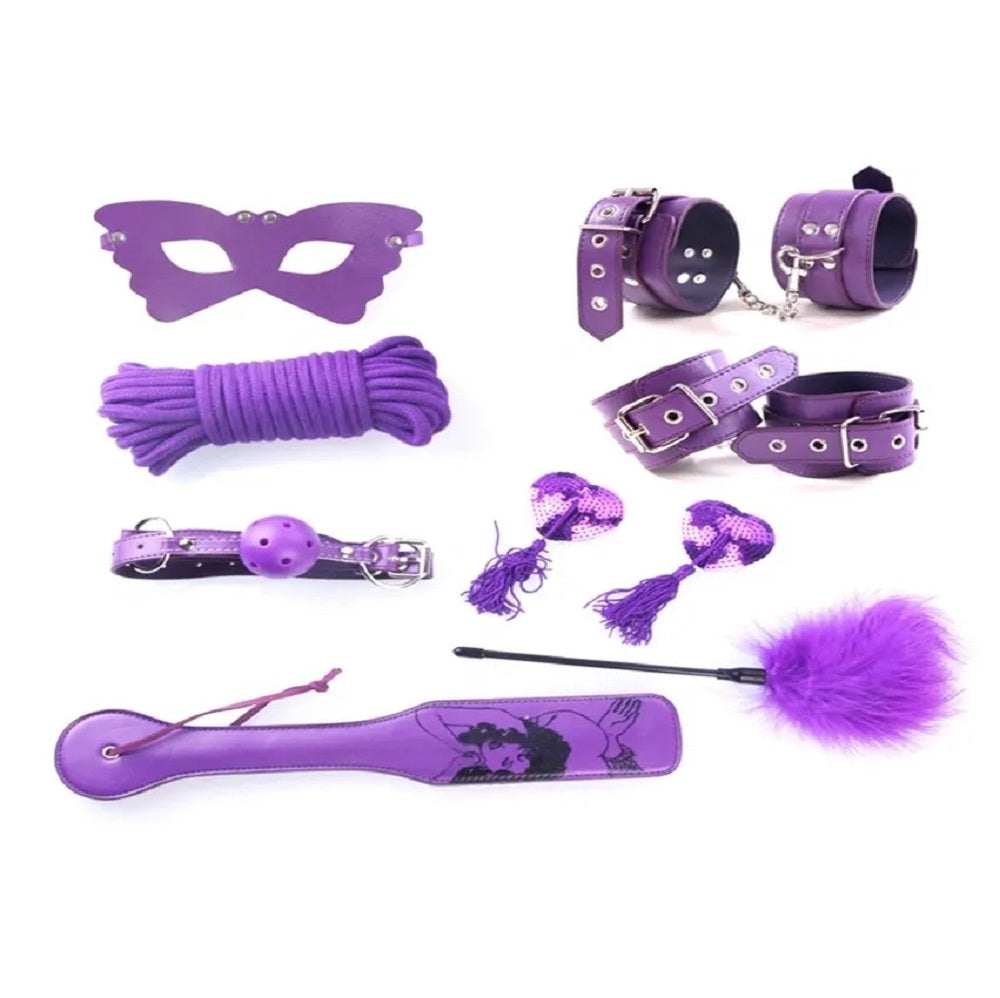 Set BDSM 8 Piese Please Me! Imagine principală a produsului