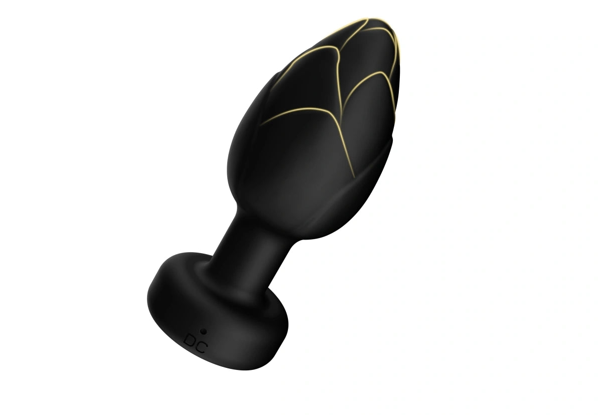 Dop Anal Led Light Vibrating Plug, Remote Control