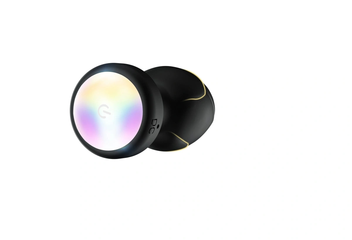 Dop Anal Led Light Vibrating Plug, Remote Control
