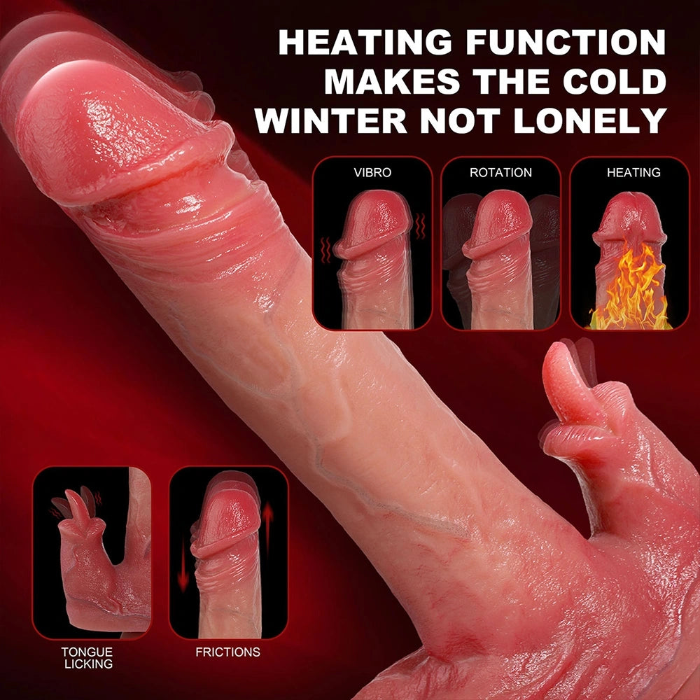 Vibrator Rabbit Thrusting&Heating