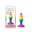 Colours - Pride Edition - Pleasure Plug - Small -Rainbow