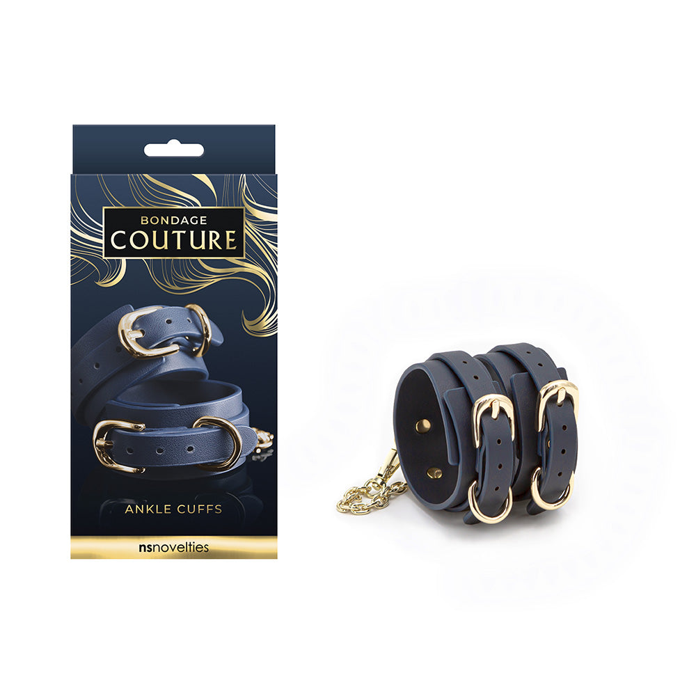 Bondage Couture - Ankle Cuff - Blue Imagine principală a produsului